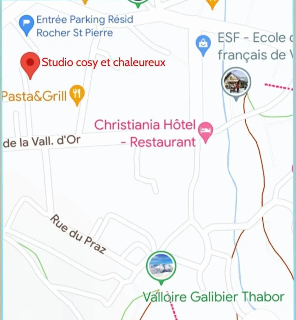 Appartement Studio cosy et chaleureux Valloire France